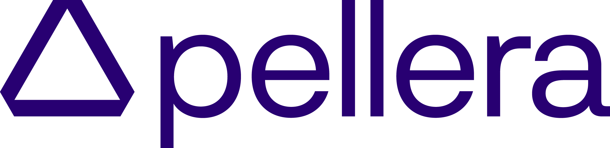 Pellera Logo Puple full